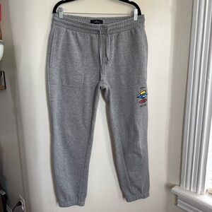 Rip Curl Gray Joggers with Logo